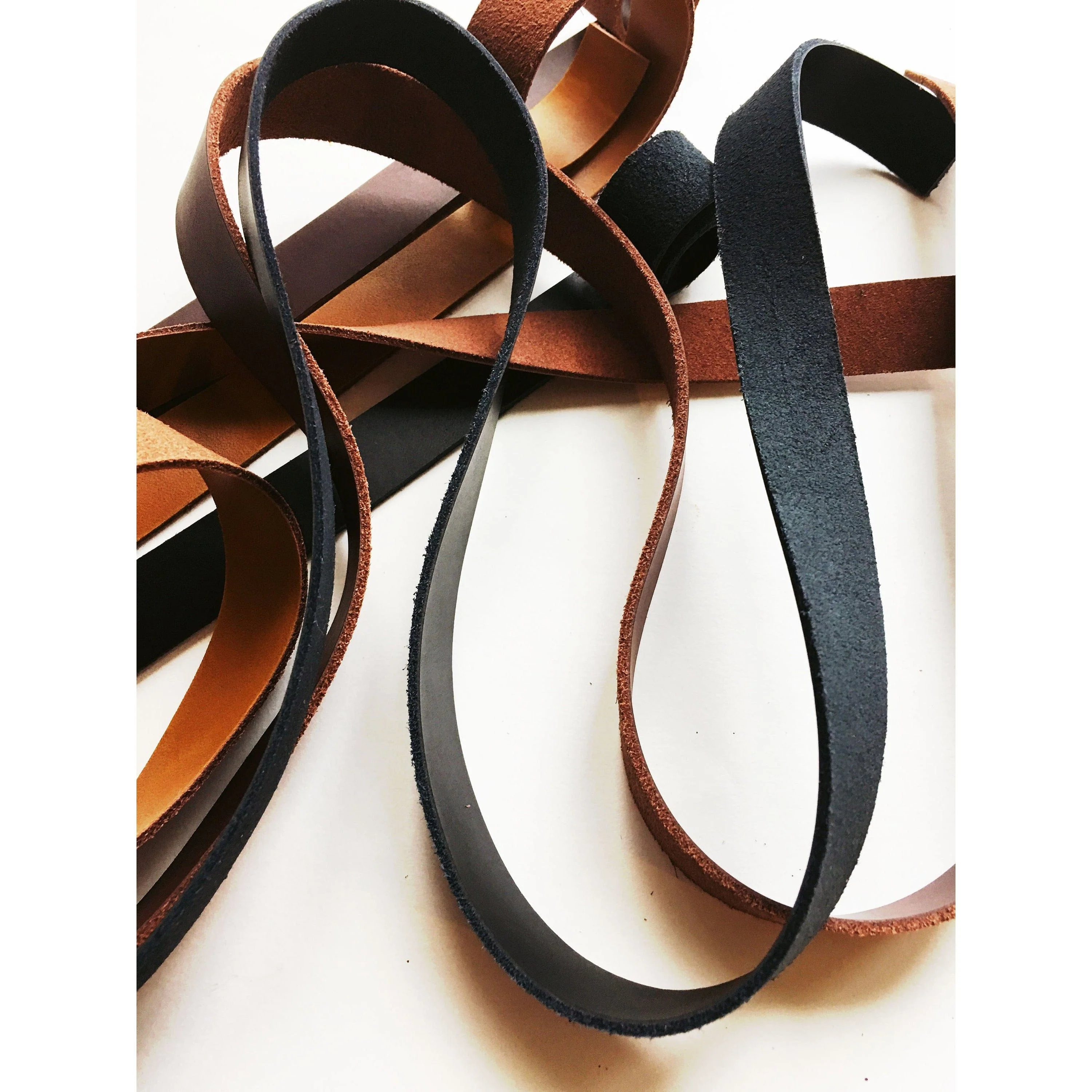 Leather Strap 3/4" black - Image 10