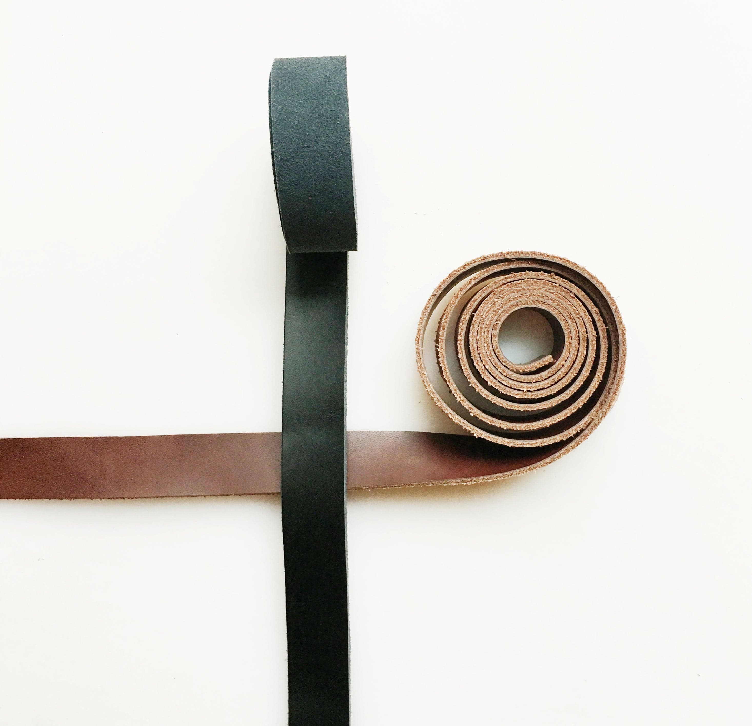 Leather Strap 3/4" black - Image 5