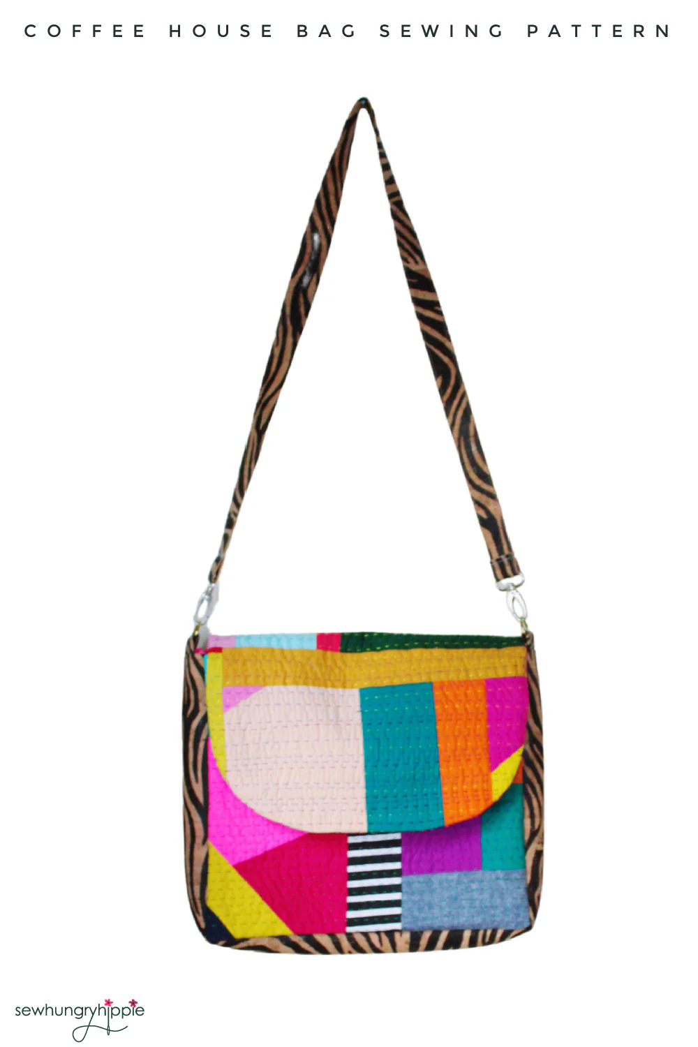 Coffee House Bag PDF sewing pattern - Image 15