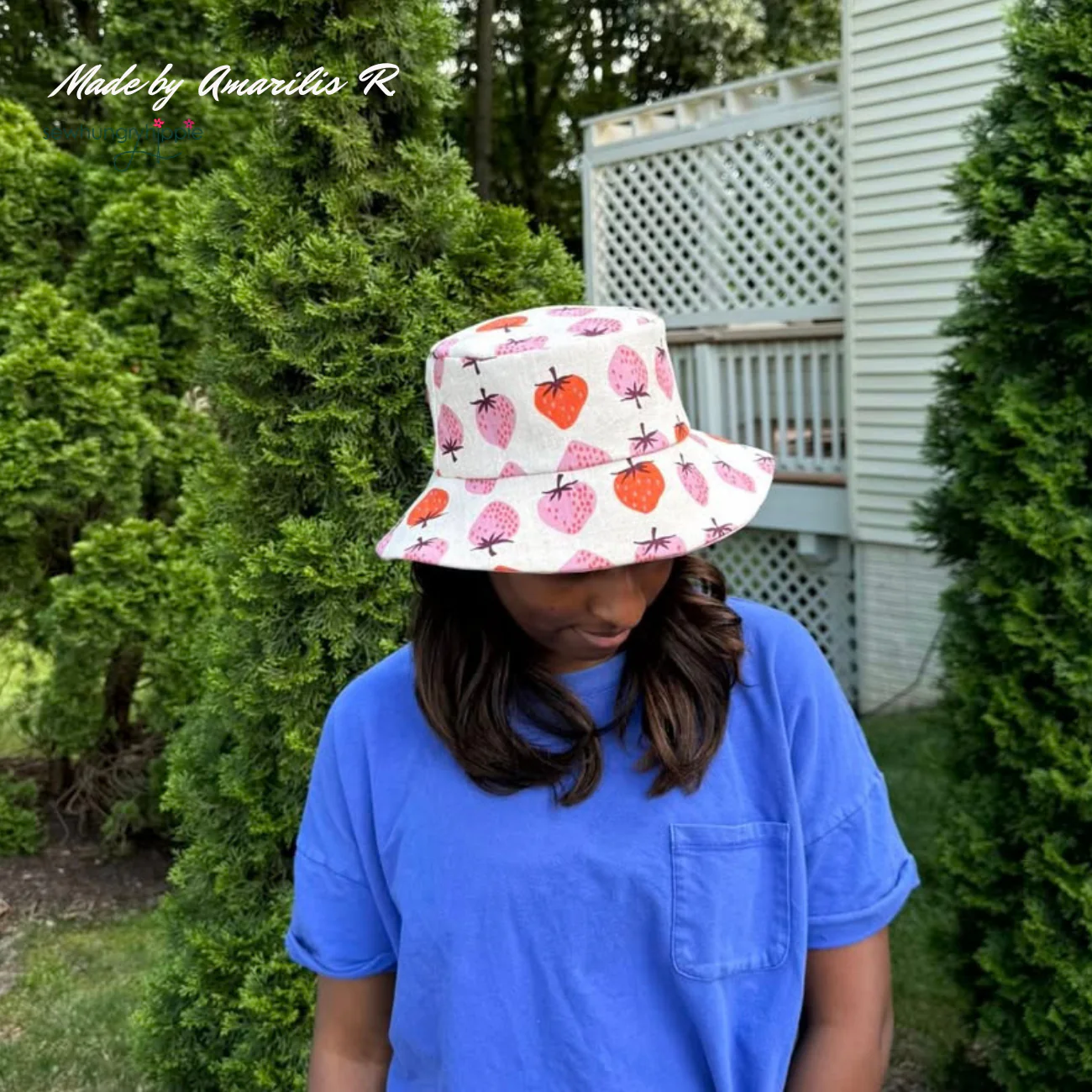 Bardot Hat printed sewing pattern - Image 5
