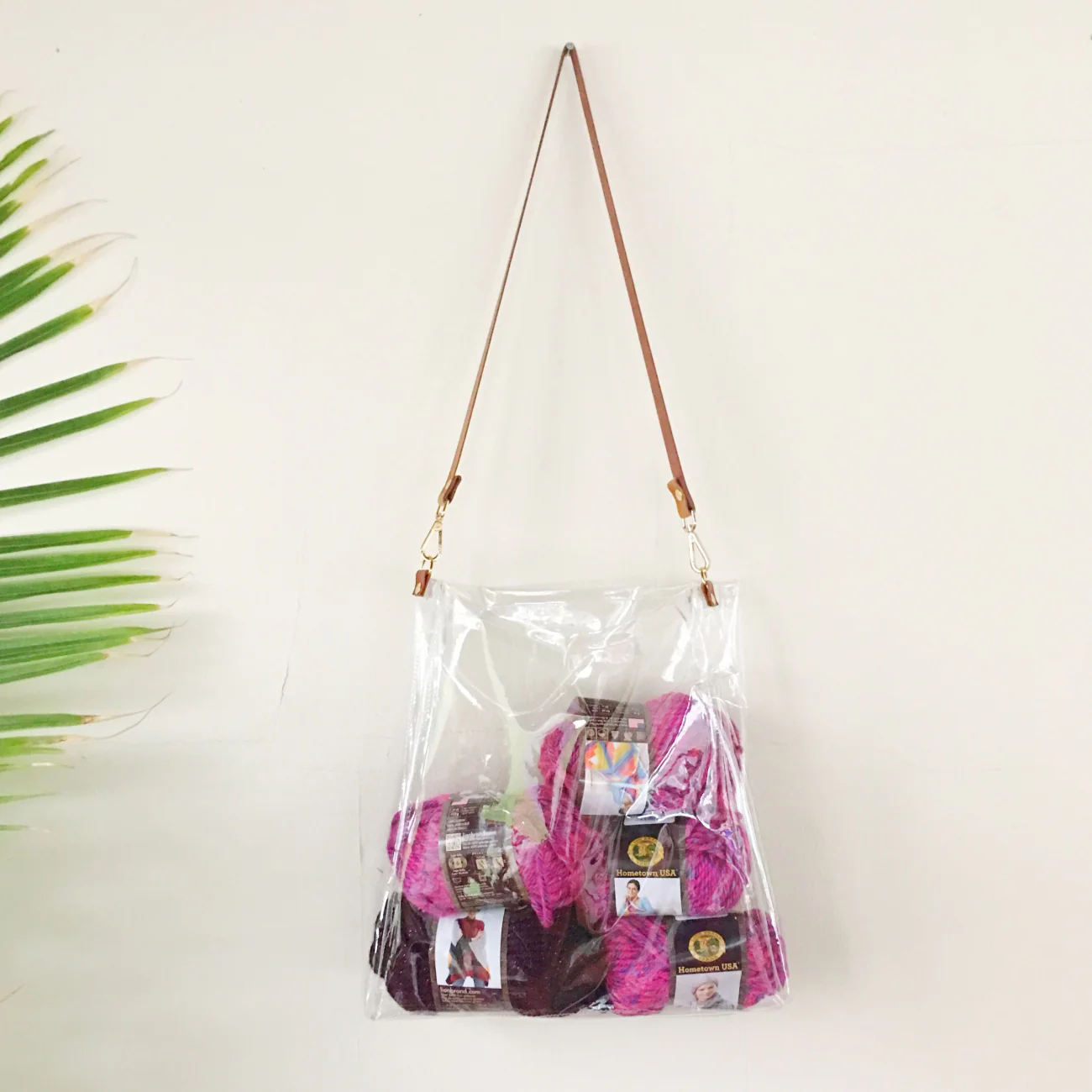 Clear Glitter Vinyl | TPU See-Through Vinyl for Bag Making - Image 16