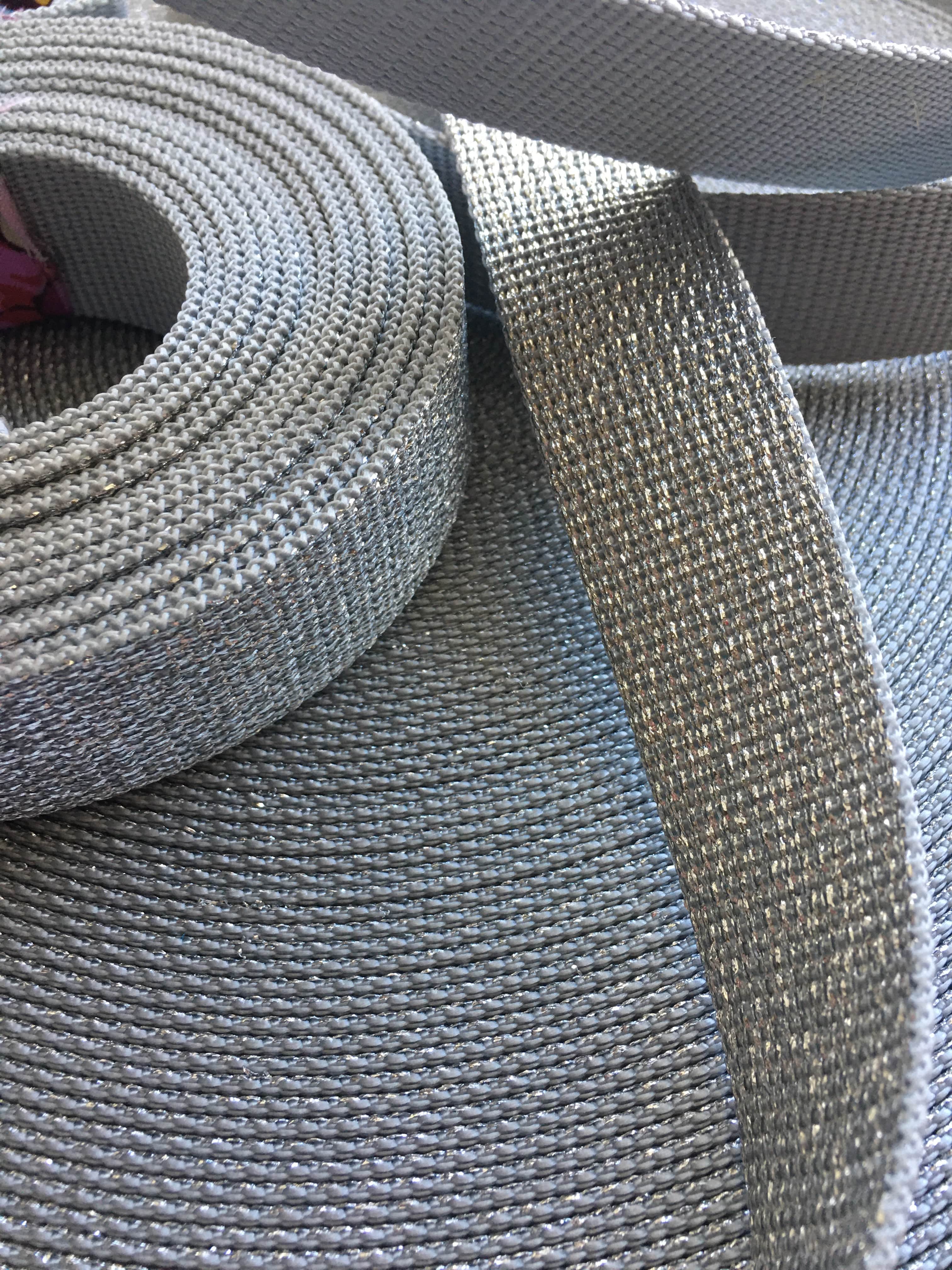 Glitter Webbing Silver 10 YD bundle - Image 4