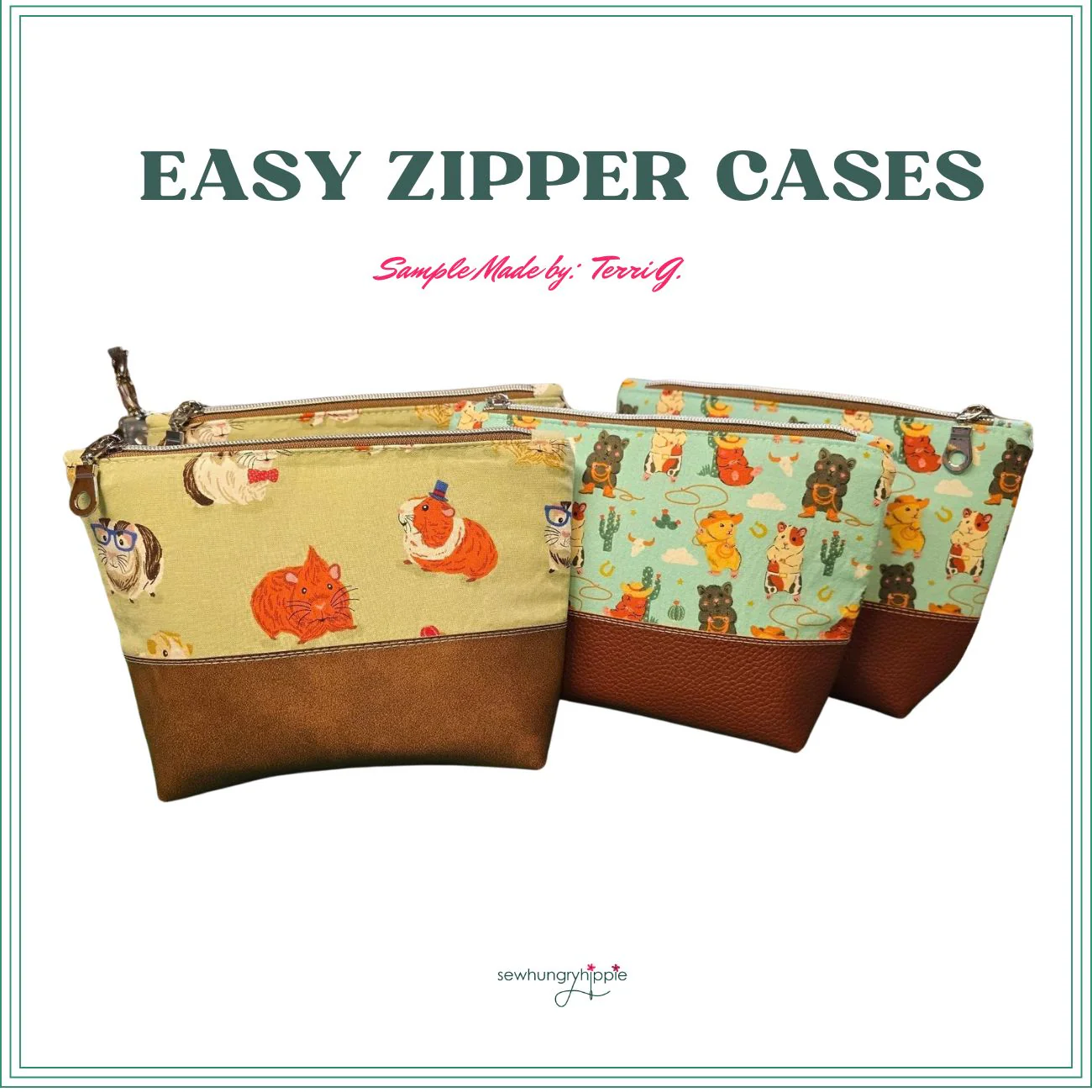 Easy Zipper Cases printed pattern - Image 16