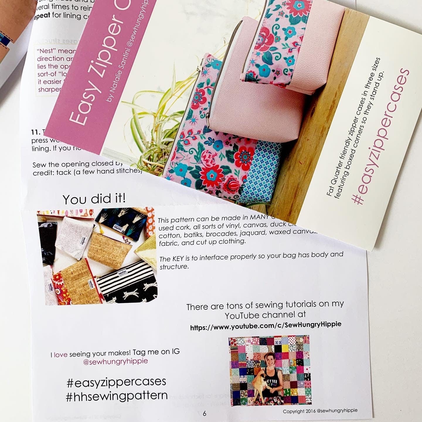 Easy Zipper Cases printed pattern - Image 4