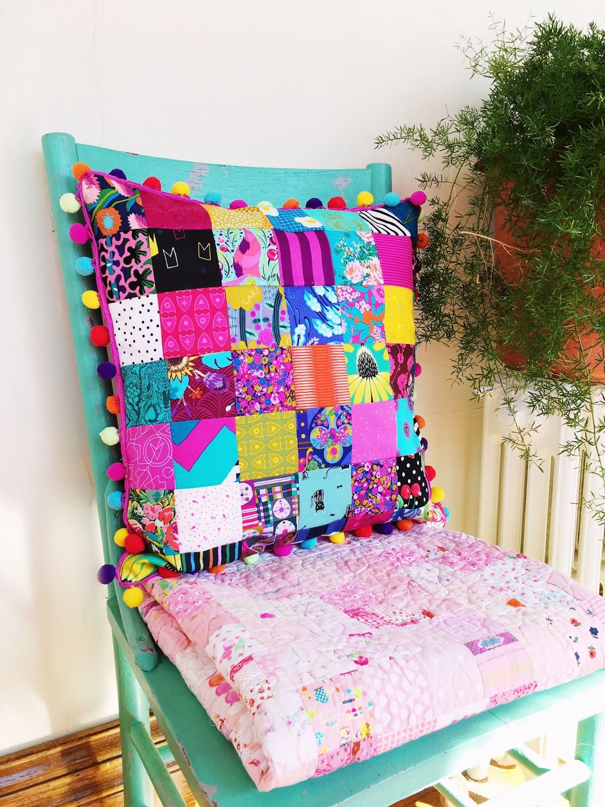 Patchwork Pillow PDF pattern - Image 5