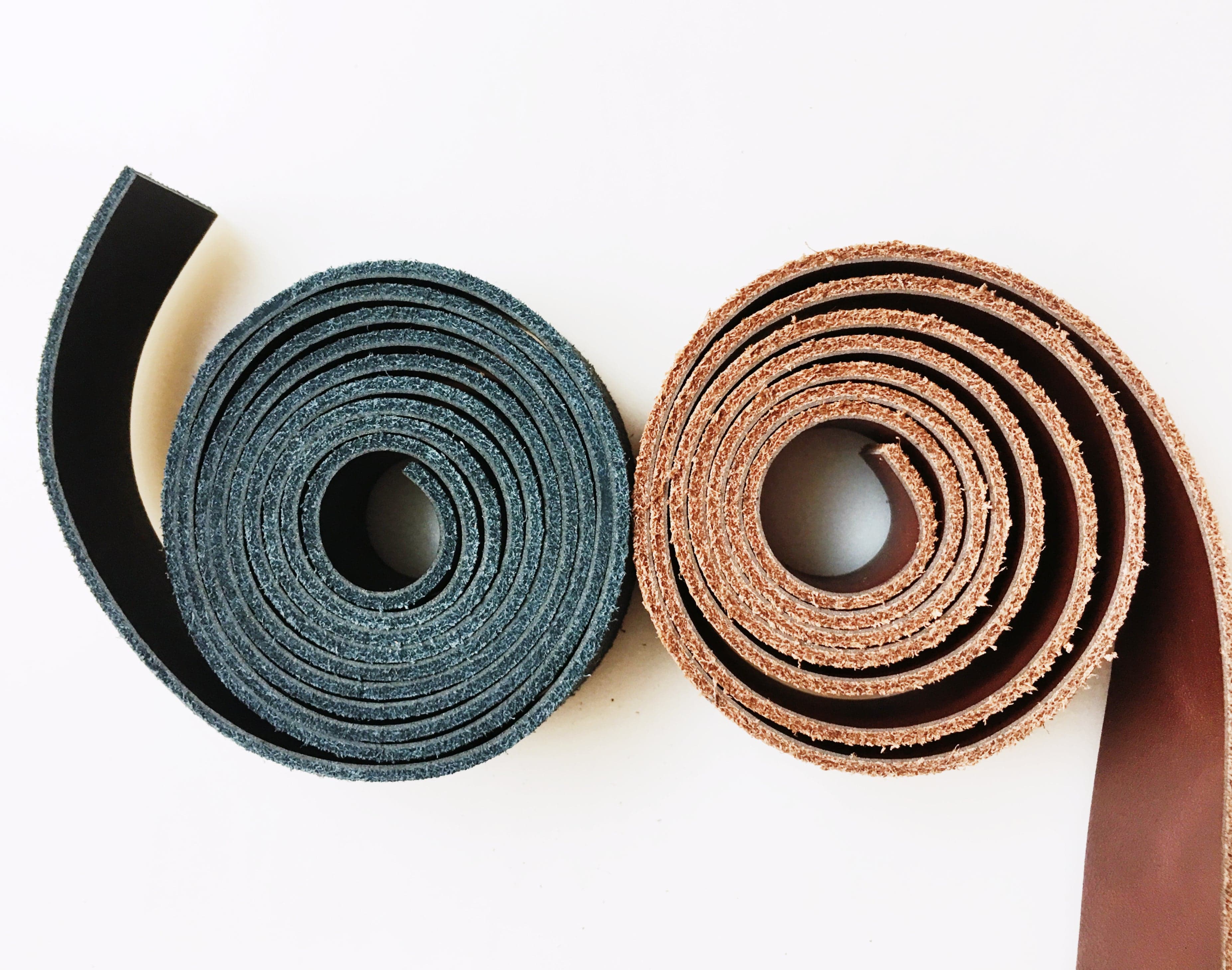 Leather Strap 3/4"  Dark Brown - Image 4