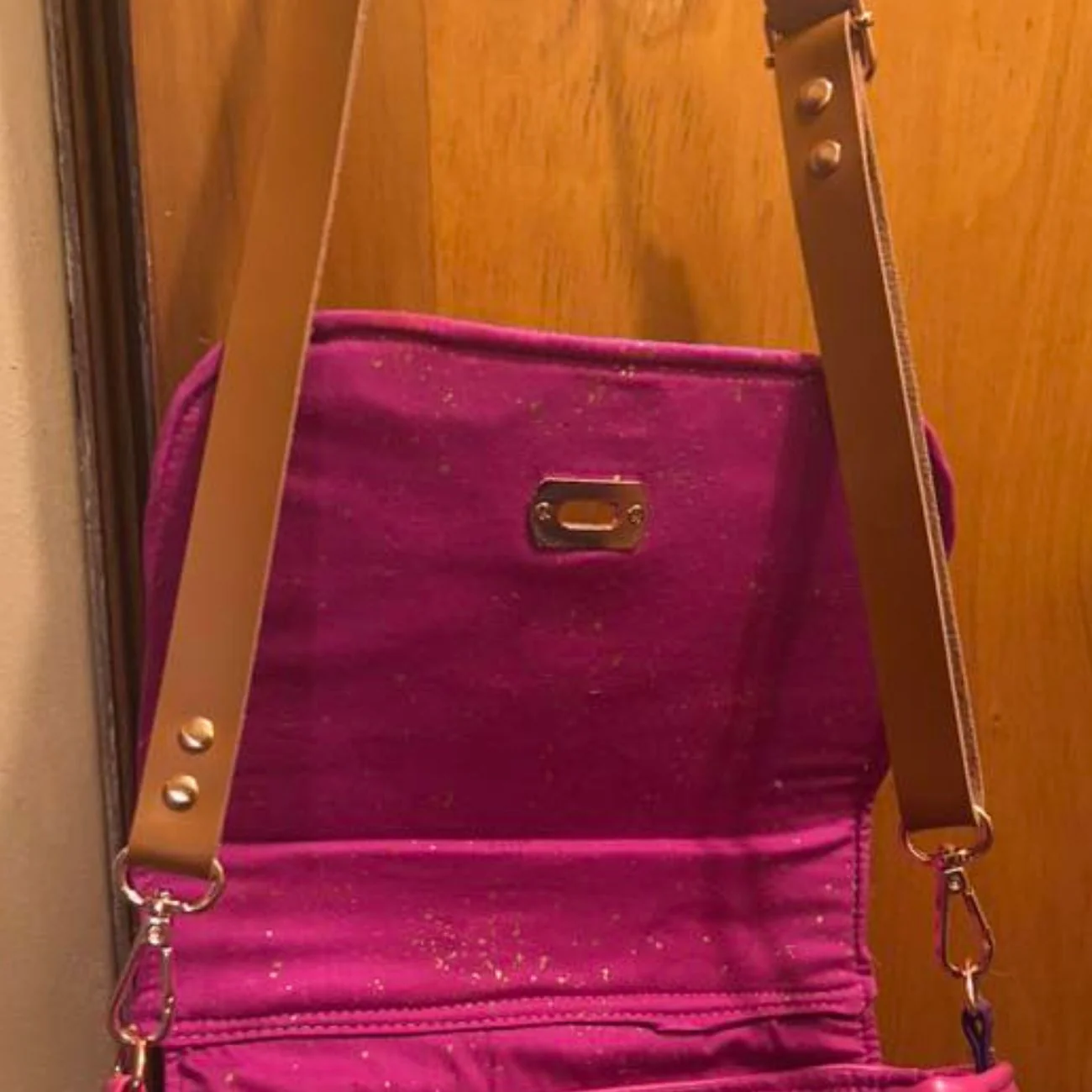 Leather Strap 1" Light Brown - Image 4