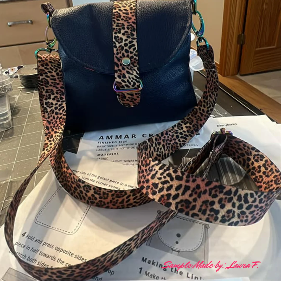 Leopard Print Seatbelt Webbing 1" Width - 5 Yard Bundle - Image 11