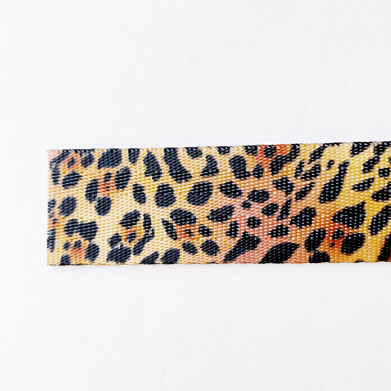 Leopard Print Seatbelt Webbing 1" Width - 5 Yard Bundle - Image 4