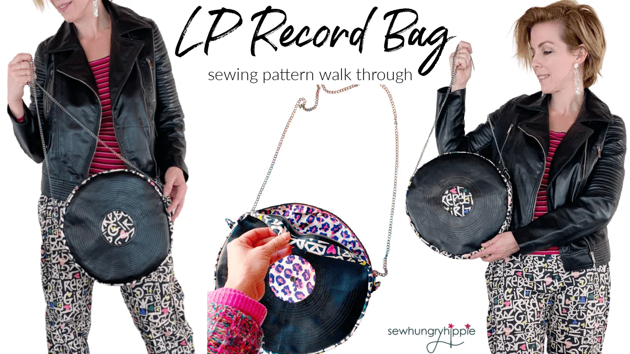 LP Record Bag PDF sewing pattern - Image 18
