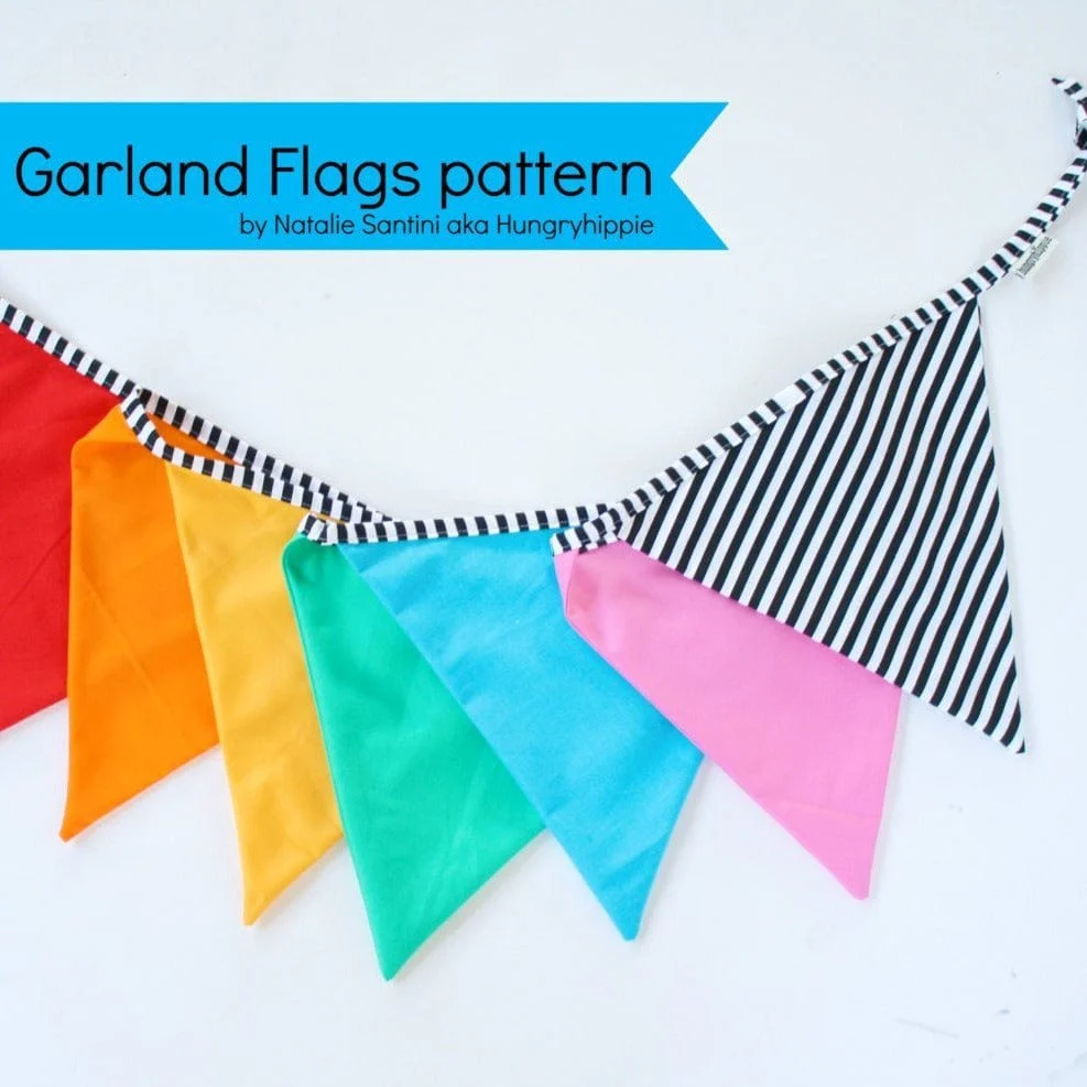 Bunting Flags PDF sewing pattern - Image 3