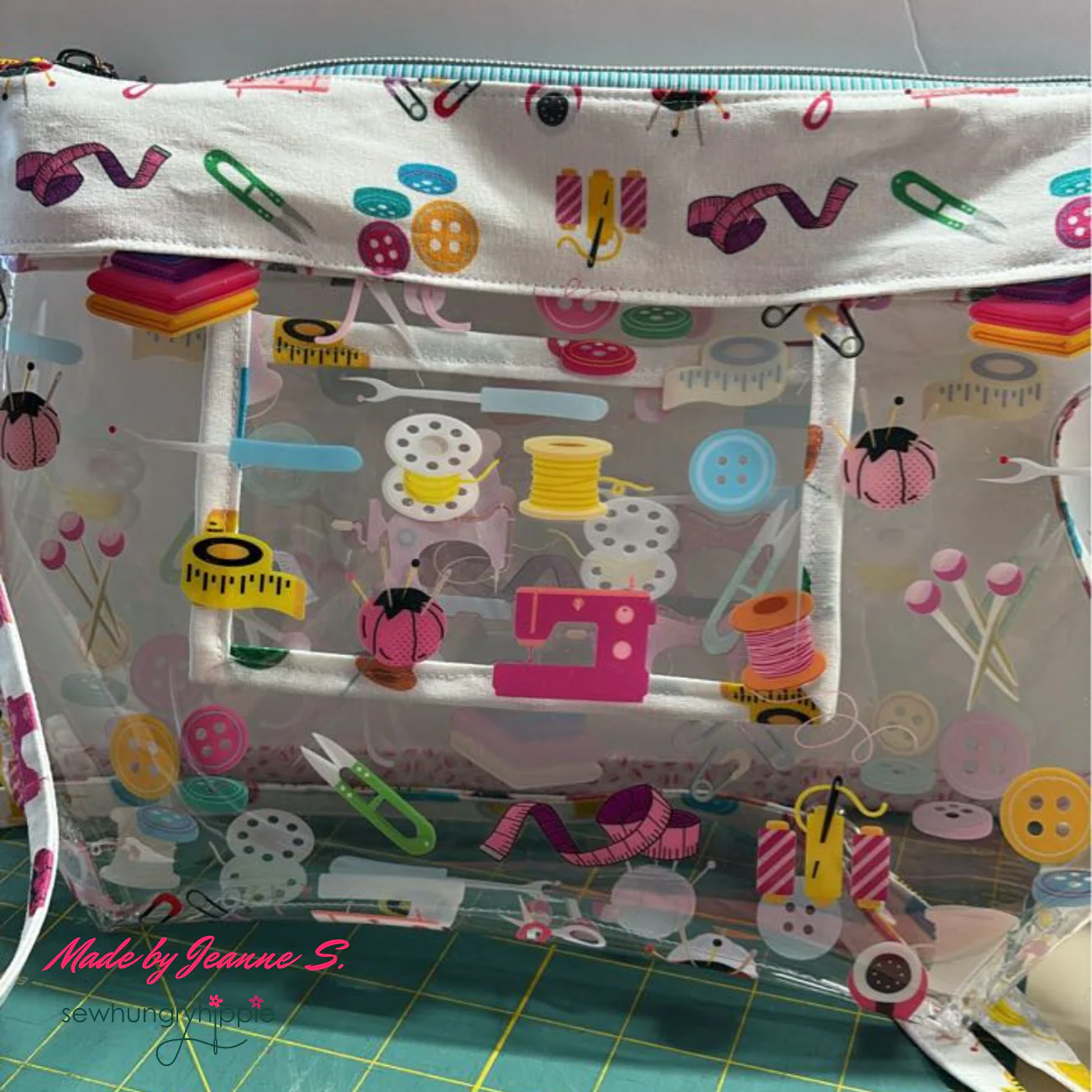 Sewing Notions Clear vinyl TPU 12 x 50 roll - Image 19