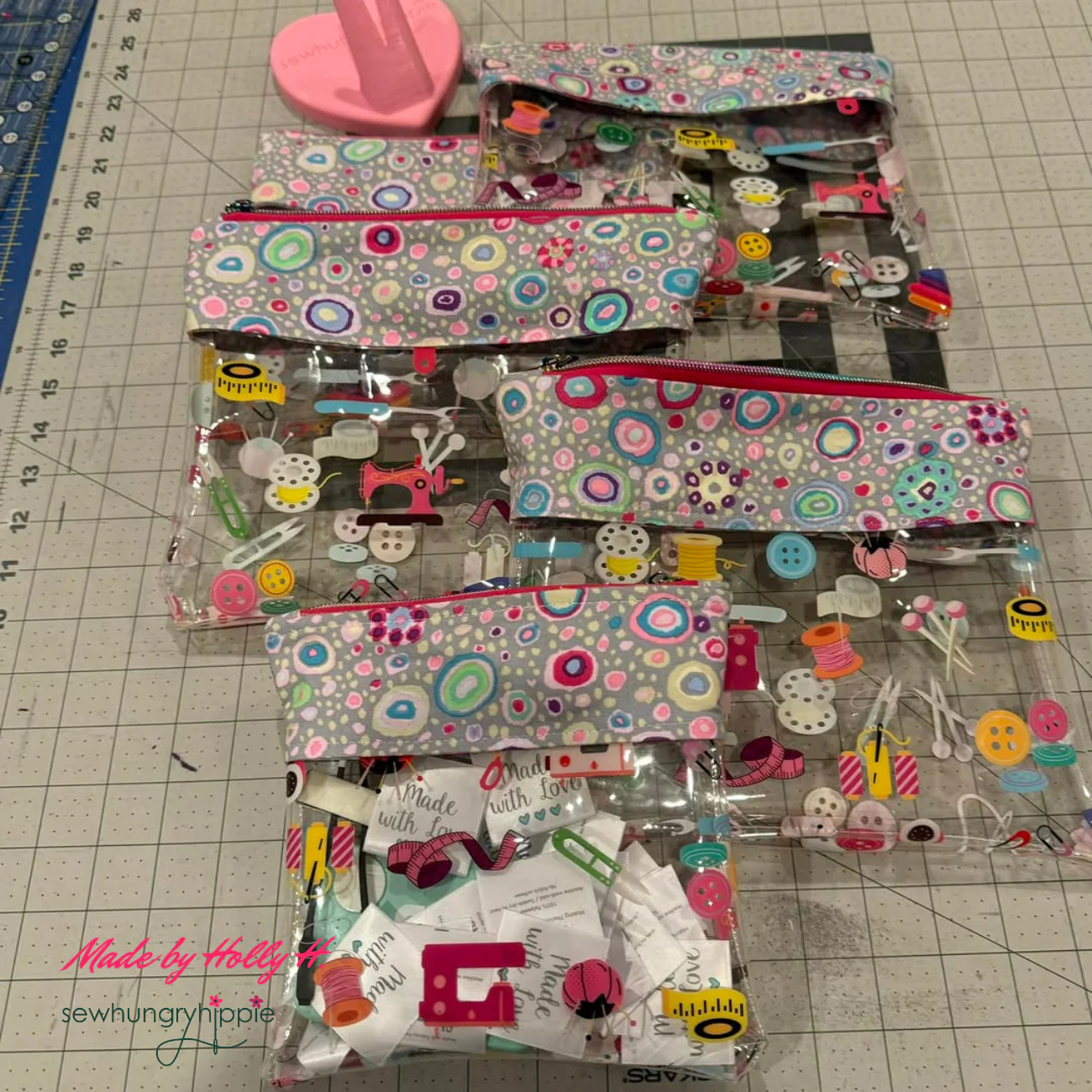 Sewing Notions Clear vinyl TPU 12 x 50 roll - Image 18