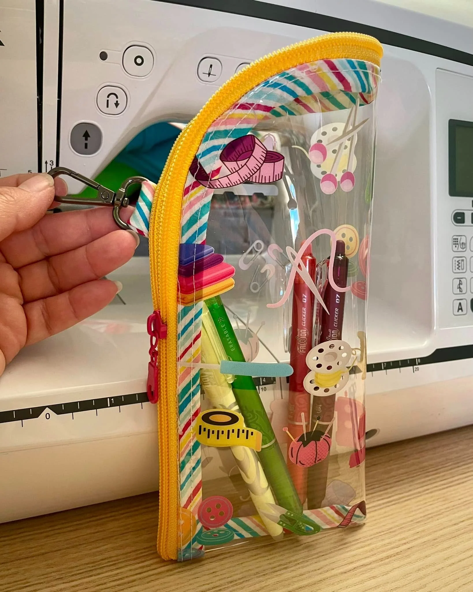 Sewing Notions Clear vinyl TPU 12 x 50 roll - Image 6