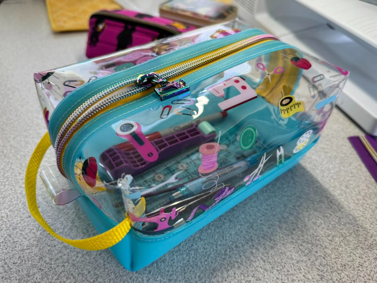 Sewing Notions Clear vinyl TPU 12 x 50 roll - Image 7