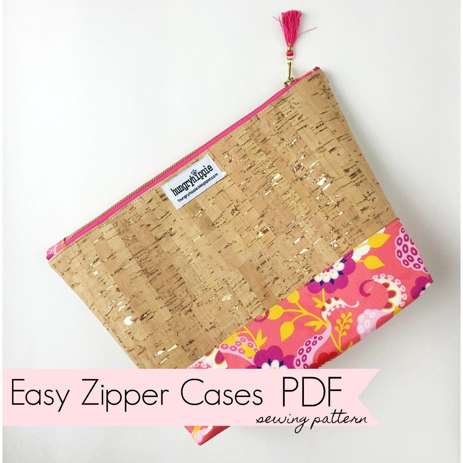 Easy Zipper Cases PDF sewing pattern - Image 6
