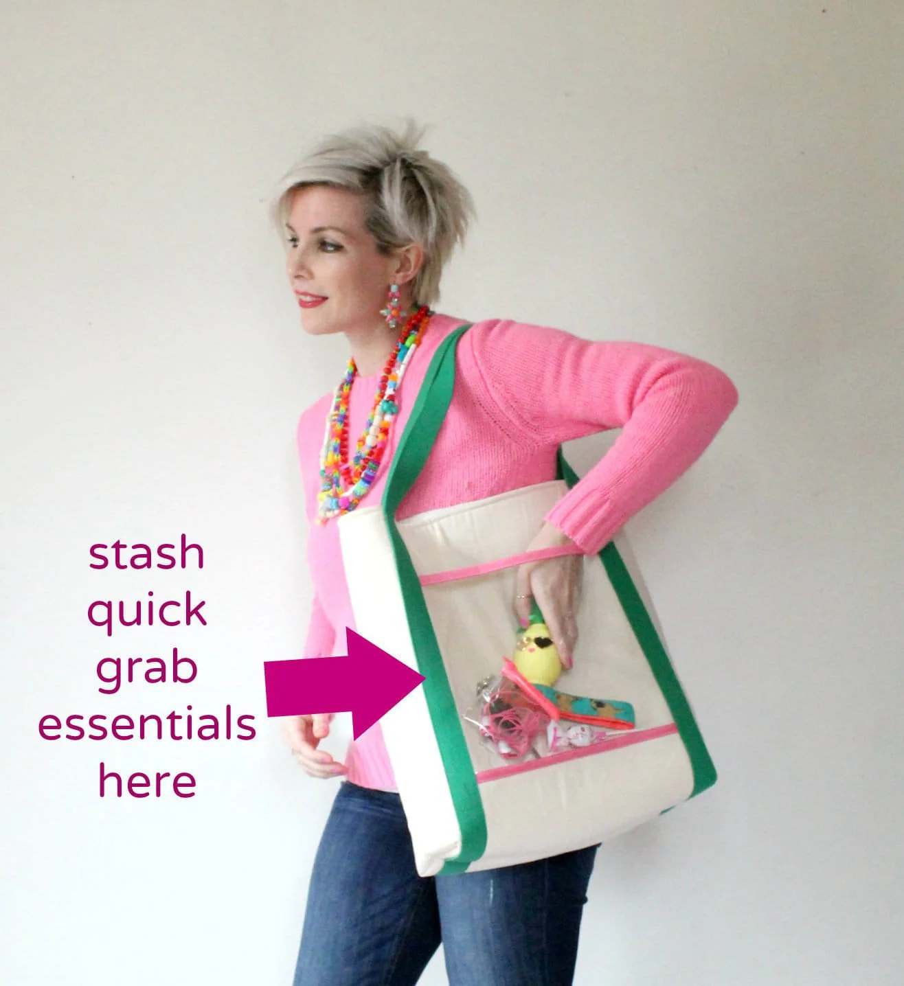 The Essentials Tote bag printed sewing pattern - Image 5
